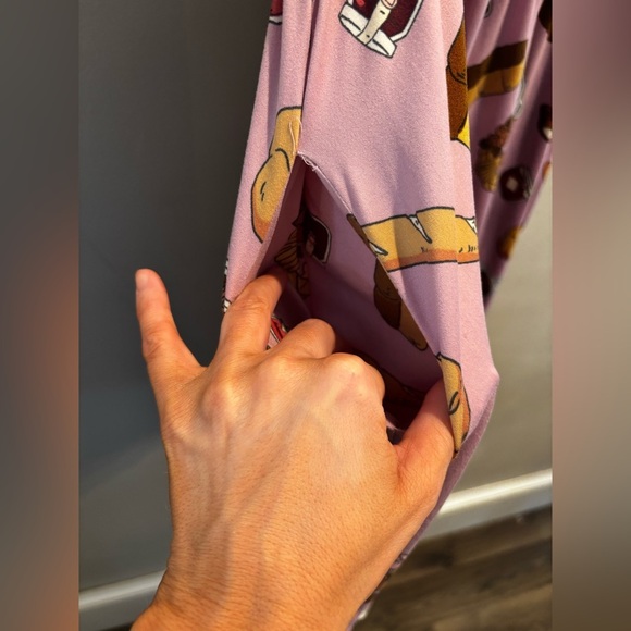 Spencer's Pink and Purple Casual Sundress Short Sleeve retro goth Spencer’s - Picture 4 of 14